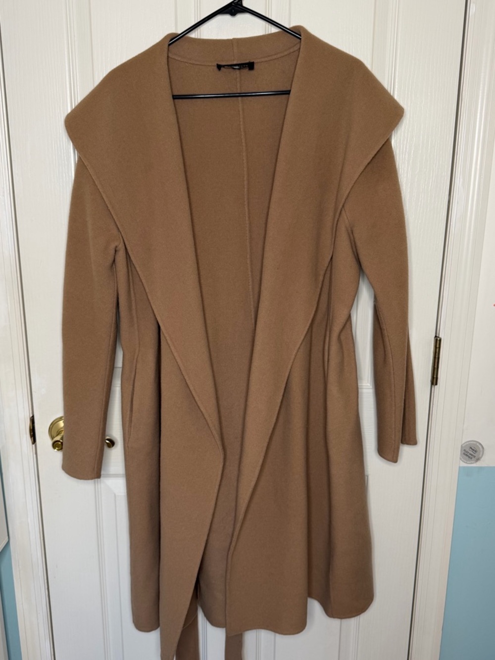Talbots Double Face Wool Blend Shawl Collar Coat - Picture 2 of 7